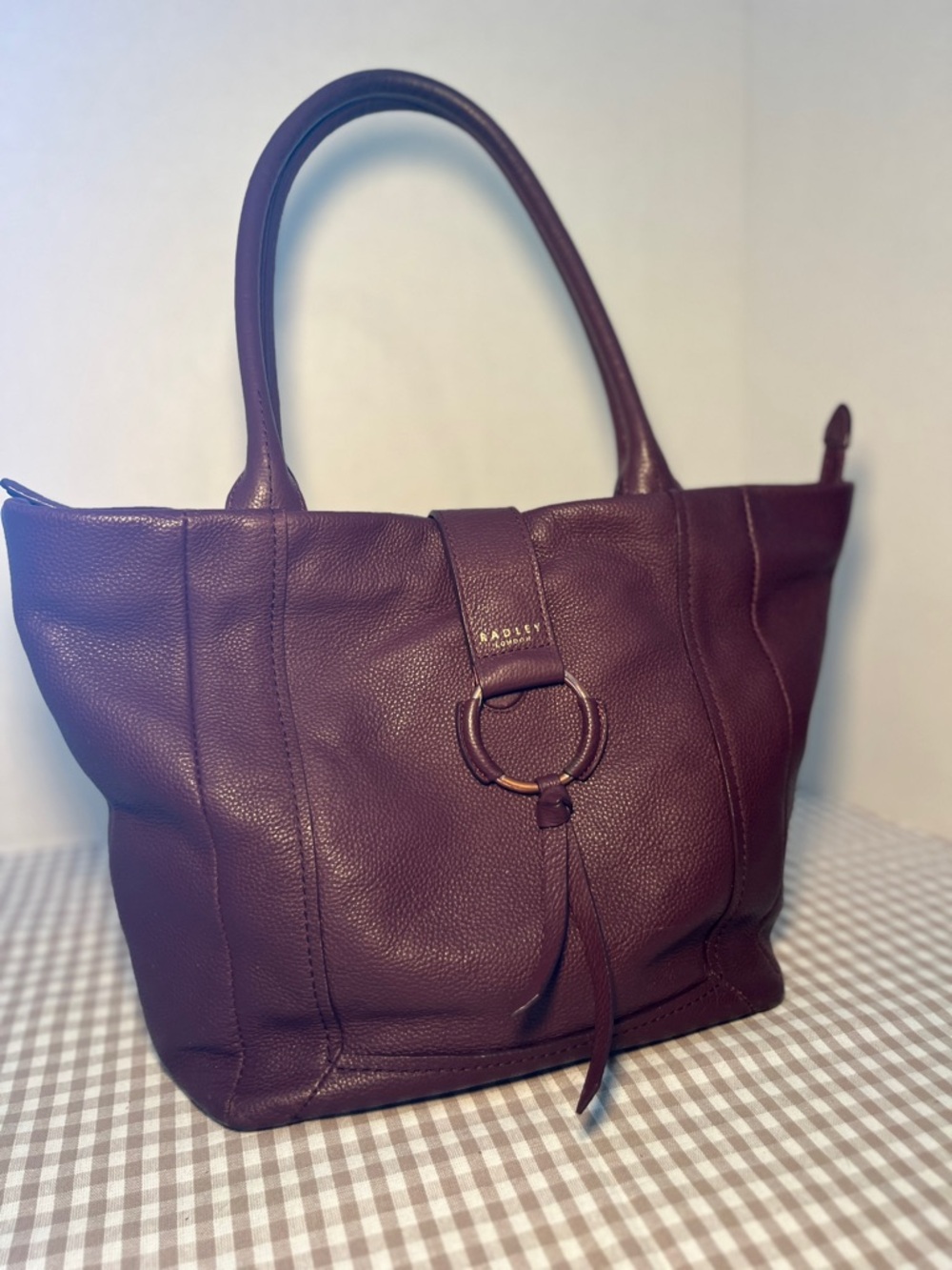 Radley London Blickling Hall Medium Tote Bag in Port Wine